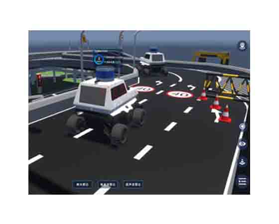 智能網(wǎng)聯(lián)整車教學設備(GPS+自主+遙控)